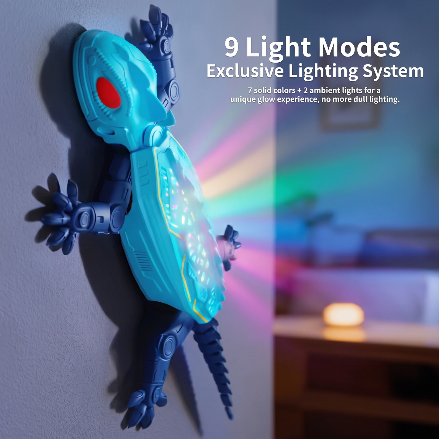 GeckoGlide™ Skitter Lizard Chase Toy